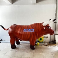 L'activité Offre Spéciale décore le costume gonflable de vache de boeuf, costume d'animal gonflable d'événements à vendre