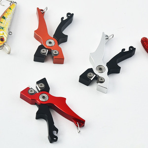 Mini cortador de líneas de aleación de aluminio, alicates para señuelos con hoja de acero de tungsteno para pesca en agua dulce - Product Image 2