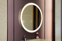 CE ETL Certified Customized Frame LED Backlit Bathroom Mirror Wall Mounted Illuminated Smart LED Mirror Defogging Modern Hotels