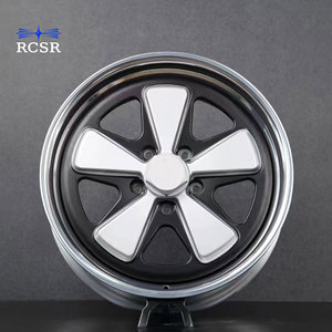 RCSR <span class=keywords><strong>Vintage</strong></span> roue de voiture en alliage d'aluminium personnalisé 5x114.3 5x112 5*130 5 rayons deux pièces jantes forgées pour <span class=keywords><strong>Porsche</strong></span> Taycan - Product Image 6