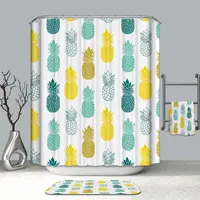 Le tende da bagno Decorative stampate includono Set di ganci (72 per 72 pollici) tenda da doccia in tessuto