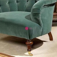 Fauteuil de luxe Yicheng American Tiger, style rétro, en velours français, idéal pour la maison et l'espace de travail