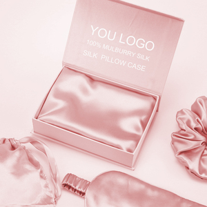 Set di <span class=keywords><strong>Federe</strong></span> <span class=keywords><strong>in</strong></span> Seta di Gelso 100% 22 Momme, <span class=keywords><strong>Federe</strong></span> <span class=keywords><strong>in</strong></span> Seta Satinata Certificata OEKO-Tex, Vendita all'Ingrosso - Product Image 1