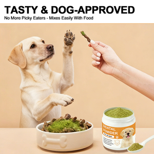 ผงทำความสะอาดฟันสุนัขรสเนื้อวัวธรรมชาติ สำหรับสุนัขทุกวัย (ฉลากสินค้าสั่งผลิต) - Product Image 4