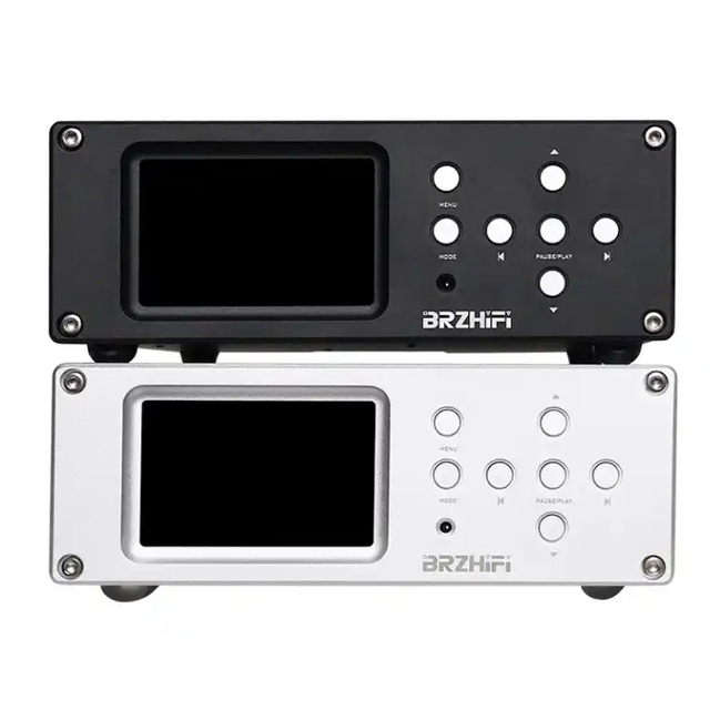 BRZHIFI DV20C Remote Control Dual Core ES9038Q2M COAX RCA XLR USB DSD DAC Lossless Audio Hifi Digital CD Player