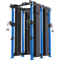 Machine Smith multifonctionnelle personnalisée en usine avec câbles de poulie Cross Squat Power Simith Rack Cage Gym Center