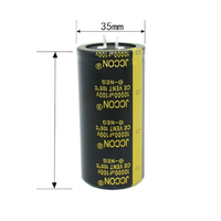 Condensateur électrolytique en aluminium de haute qualité JCCON, pleine tension, type corne de bœuf, 100V 10000F, tolérance 20%, POLAR, vente en gros