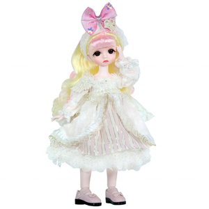 ตุ๊กตา BJD ของเล่น BJD 30Cm 28ข้อต่อขยับได้,ตุ๊กตาไวนิลพลาสติกสำหรับเด็กผู้หญิงตุ๊กตา BJD - Product Image 3