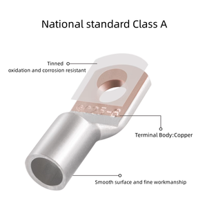 1/0 4/0 <strong>Awg</strong> Battery Tubular Copper <strong>Cable</strong> Lug Crimp Terminal Lugs - Product Image 4