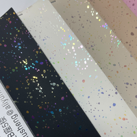 Polka Dot PU Holographique En Cuir Vinyle Tissu Pour Sacs Chaussures Arcs Artisanat