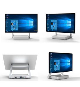 คอมพิวเตอร์ตั้งโต๊ะออลอินวัน จอสัมผัส 4K  4 คอร์ I5 I7 พีซี OEM ขายดี ปรับได้ 15~95 องศา จอ LCD 32 นิ้ว I3 I5 I7 Ss - Product Image 4