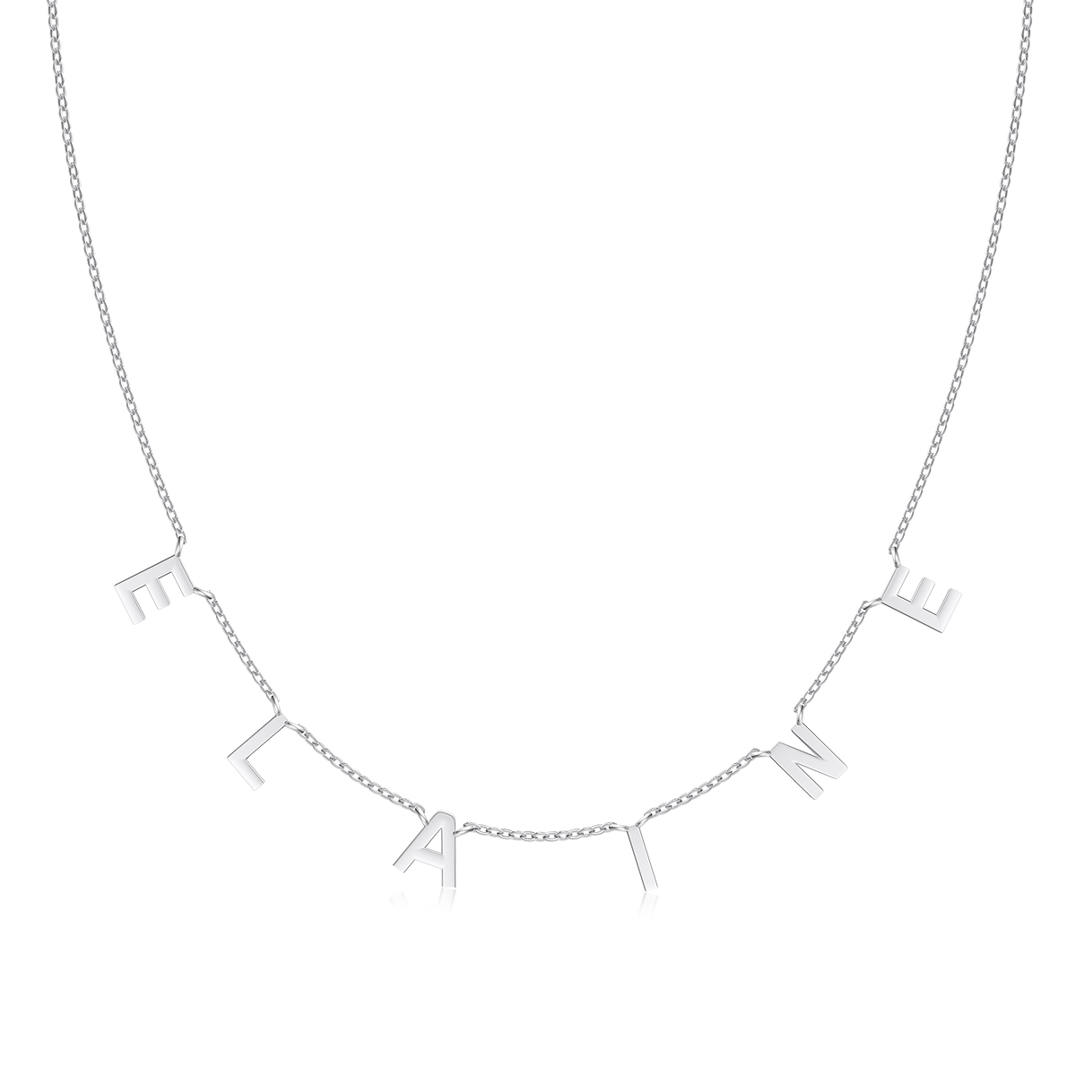Elaine - Plaqué Rhodium