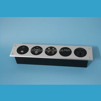 Prise de commutateur mural exquise de luxe adaptateur de chargeur USB prises de sortie prise de courant électrique multifonctionnelle universelle