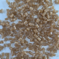Granulés de plastique EPS recyclé 2Lians, brun clair, qualité moulage par injection, renforcés, pour le recyclage de sacs jumbo