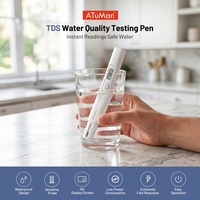 Stylo de test de la qualité de l'eau potable léger, multifonctionnel TDS/COD/TOC/EC, testeur numérique de la qualité de l'eau de haute précision