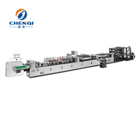 CHENQI PRO-3SM400A Driezijdige verzegelingsrits staande zelfvouwende plastic/stoffen zakkenmaakmachine voor boodschappentassen en voedselzakken