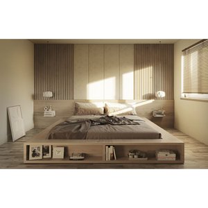 Mensola da Parete Freya in Metallo, Finitura Opaca in Acciaio Verniciato a Polvere, Moderna Libreria Piccola per Camera da Letto, Soggiorno o Unità Laterale per Corridoio - Product Image 5