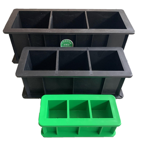 Plastic Concrete Cube Test Mould ABS Plastic 50*50*50mm For Brick Concrete Block test mold