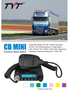 Cb Mini AM/FM Walkie Talkie với 10km Phạm vi 4 + W 27MHz Công Dân ban nhạc cho đài phát thanh tiếng ồn hủy bỏ 10km nói chuyện Phạm vi - Product Image 4