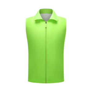 2022 New <b>Cardigan</b> <b>Sleeveless</b> Top Volunteer Advertising Logo Custom Composite Single-Layer Vest - Product Image 5