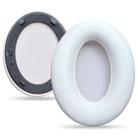 Coussinets d'oreille pour écouteurs Edifier MT6/MT6 PRO, coussinets d'oreille de remplacement en cuir protéiné noir et marron avec isolation phonique
