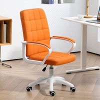 Chaise pivotante en cuir PU de haute qualité Appui-tête réglable moderne-Chaise inclinable en cuir de bureau du fabricant pas cher