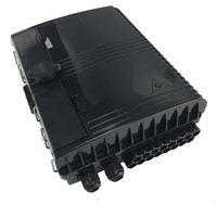 16 inti kotak distribusi serat optik tanpa potongan kabel Port luar ruangan 1:8 pemisah kotak tidur SC UPC 8 Core FDB16F Caja kotak Terminal FTTH