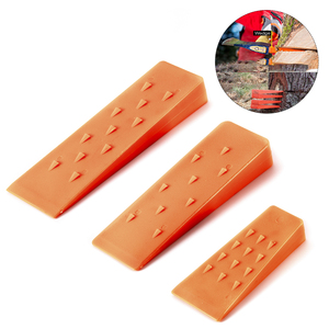 Cuñas de plástico con pinchos para cortar árboles, motosierra con tacos para cortar árboles y caídas - Product Image 1