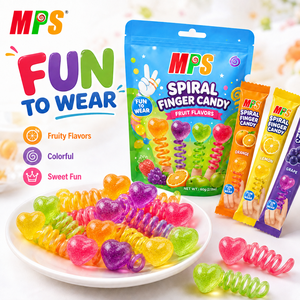 ลูกอมแหวน MPS ลูกอมอีสเตอร์แบบขายส่ง ลูกอมฮาลาล ของเล่นตลก หมุนได้ ลูกอมแข็งรสผลไม้ - Product Image 3