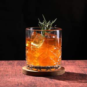 แก้วหินทรงแปดเหลี่ยมคริสตัลแบบม้วนสำหรับบ้านสไตล์ยุโรปย้อนยุคลายดอกไม้แกะสลักสุดสร้างสรรค์ไม่เหมือนใคร - Product Image 2