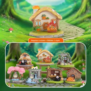 Hayao <span class=keywords><strong>Miyazaki</strong></span> - Scène de conte de fées fantastique - Boîte mystère - Figurine classique d'anime - Poupée de collection - Souvenirs - Jouet - Cadeau - Product Image 3