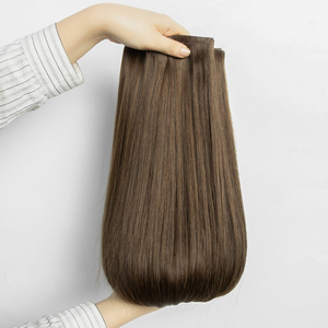 Extensiones de Cabello con <span class=keywords><strong>Clip</strong></span> Invisibles de Doble Trama, Cabello Brasileño Virgen con Cutícula Alineada, <span class=keywords><strong>Clip</strong></span> Invisible - Product Image 2