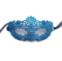 Masque de mascarade en dentelle pour femmes, masque noir en dentelle pour la moitié du visage, pour bal masqué, Halloween, fête de Noël, décoration