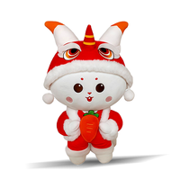 Peluche Hello Kitty personnalisée de haute qualité, rouge, best-seller, adorable poupée de dessin animé, jouet en peluche personnalisé pour entreprise, rembourrage en coton PP