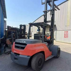 Used for TOYOTA FD60 1 Ton Diesel <b>Forklift</b> 4WD 4X4 All Terrain off Road <b>Forklift</b> with Diesel Engine - Product Image 4