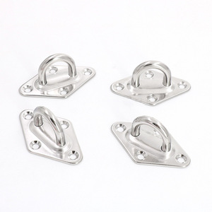 Mousqueton à ressort en aluminium pour voiles d'ombrage, accessoire de fixation rectangulaire - Product Image 4