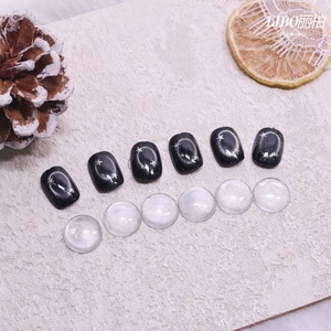 LIBO Polvo de Ojo de Gato Blanco Brillante, Cuentas de Vidrio, Sin Color Base, Sin Gris, Polvo Magnético Versátil para DIY, 5UM - Product Image 6