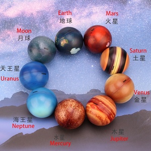 Commercio all'ingrosso modello di spazio esterno Pattern in schiuma palla antistress palla palla che rimbalza spazio pianeta galassia modello per feste bomboniere - Product Image 3