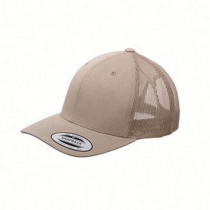 Casquette de baseball personnalisée avec logo brodé 3D en toile lavée polyester/coton, casquette trucker 5 panneaux, mode décontractée pour l'extérieur - Product Image 5