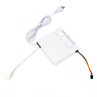 Guangwell CE IP44 36W DC12V Interrupteur tactile à capteur capacitif intelligent à tension constante CCT pour désembueur, compatible verre 3-6MM, Modèle 2 ans