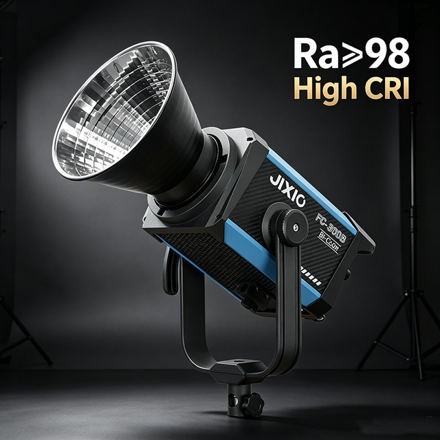 JIXIO 360W Bi~Color LED Video Continuous Light 2700~6500K 79200lux High Brightness Ra98 CRI App Control 110-240V Light