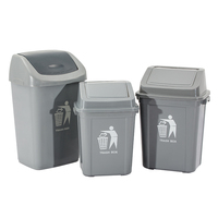 Poubelle en plastique, capacité de 20l, 30l, 40l, pour aliments, corbeille
