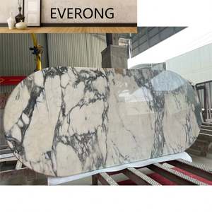 Weißer Marmor Preis Luxus Badezimmer Wand-und Boden dekoration Italienisches Arabe scato Vagli Weiß - Product Image 3