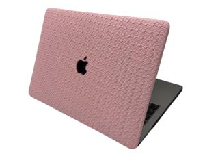 Funda Rígida para Laptop de Cuero PU con Diseño de Escamas Rosadas, para <span class=keywords><strong>Mac</strong></span> <span class=keywords><strong>Book</strong></span> de 13.3, 13.6 y 15.3 Pulgadas, Resistente a Impactos, Antiarañazos y Ligera - Product Image 1