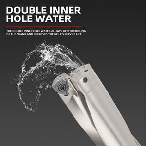 Jcd כתר יעילות גבוהה מוט מקדחה 3d 8d 10d פנימי הקירור חתיכות 10-25mm קוטר - Product Image 4