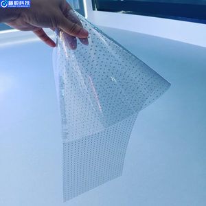 Pushunled Factory Advertising <strong>Digital</strong> <strong>Signage</strong> Billboard Flexible Wall Transparent Glass Display Roll-up P6 Led Film Screen - Product Image 4