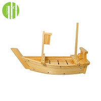 BAMBUS ABS 150cm 12 pouces Bateau en bois écologique pour sushis avec boîte individuelle