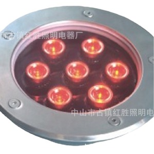Luz LED subterránea de 7 LED con cuerpo de aluminio IP65 de montaje empotrado para iluminación de caminos de jardín al aire libre - Product Image 5