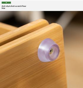 Étagère à livres moderne rotative à 360 degrés en bambou à 6 niveaux, bibliothèque pour enfants, rangement <span class=keywords><strong>invisible</strong></span> pour étudiants, salon - Product Image 5