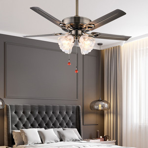 Zeal Lighting Cheap Price Retro <b>Fan</b> <b>Light</b> American Vintage Metal Blade Modern Simple <b>Led</b> <b>Ceiling</b> <b>Fan</b> <b>with</b> <b>Lights</b> - Product Image 5